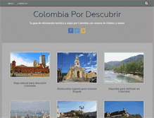 Tablet Screenshot of colombia.pordescubrir.com