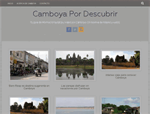 Tablet Screenshot of camboya.pordescubrir.com