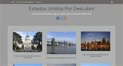Desktop Screenshot of estadosunidos.pordescubrir.com