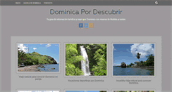 Desktop Screenshot of dominica.pordescubrir.com