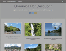 Tablet Screenshot of dominica.pordescubrir.com