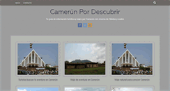 Desktop Screenshot of camerun.pordescubrir.com