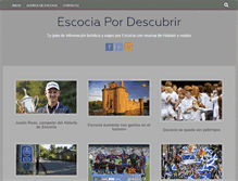 Tablet Screenshot of escocia.pordescubrir.com
