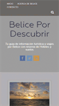 Mobile Screenshot of belice.pordescubrir.com
