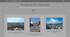Desktop Screenshot of honduras.pordescubrir.com