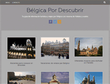 Tablet Screenshot of belgica.pordescubrir.com
