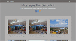 Desktop Screenshot of nicaragua.pordescubrir.com