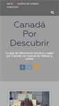 Mobile Screenshot of canada.pordescubrir.com