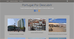 Desktop Screenshot of portugal.pordescubrir.com