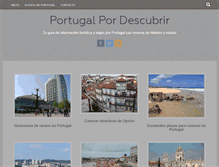 Tablet Screenshot of portugal.pordescubrir.com