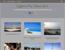 Tablet Screenshot of egipto.pordescubrir.com