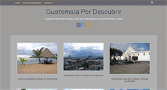 Desktop Screenshot of guatemala.pordescubrir.com