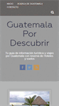 Mobile Screenshot of guatemala.pordescubrir.com