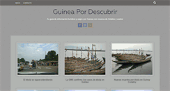 Desktop Screenshot of guinea.pordescubrir.com