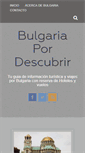 Mobile Screenshot of bulgaria.pordescubrir.com